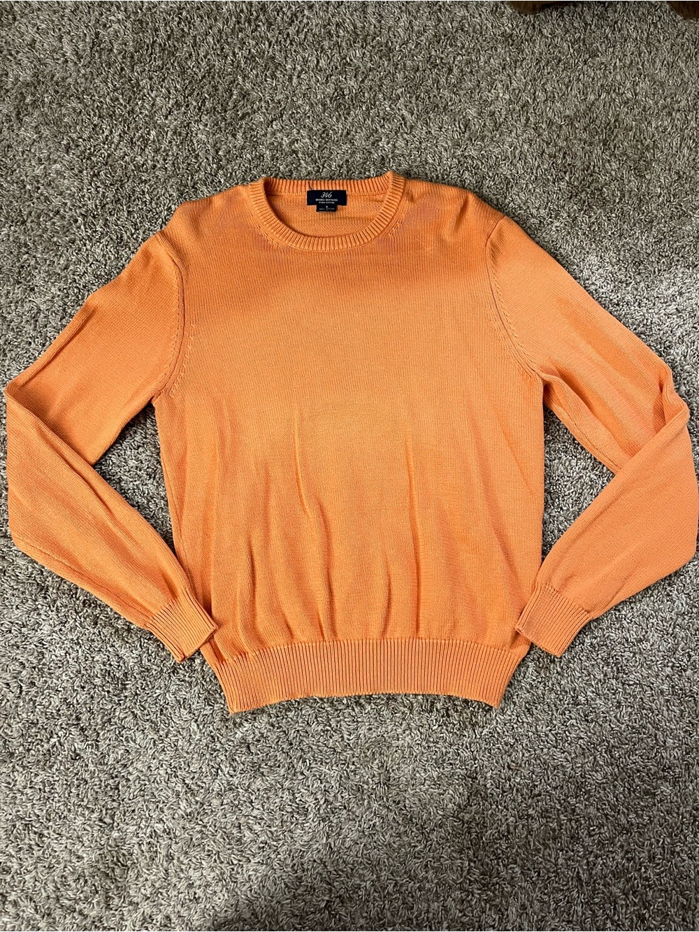 Men’s Brooks Brothers 346 100% cotton pima pullover sweater size small